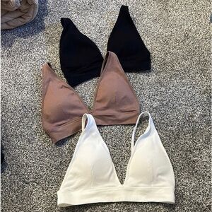 3 bralettes brand new